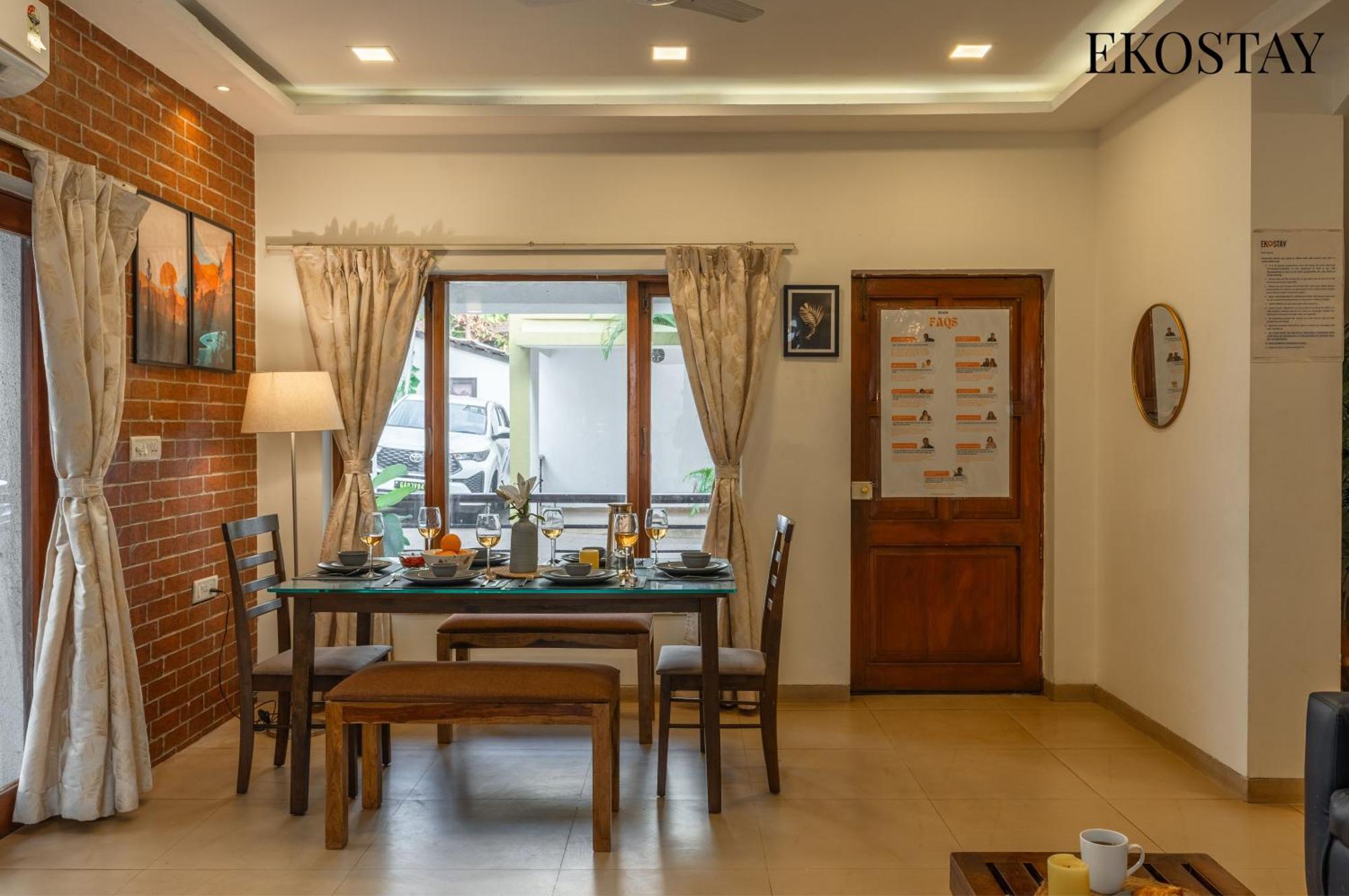 Eko Stay - Solace Villa I Charming Villa Close To Candolim Beach Exterior photo